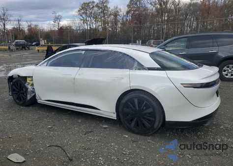 2025 Lucid Motors Air Pure z USA, uszkodzony, nr VIN 50EA1PGA9SA019163